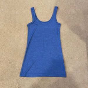 SO blue XS tank top